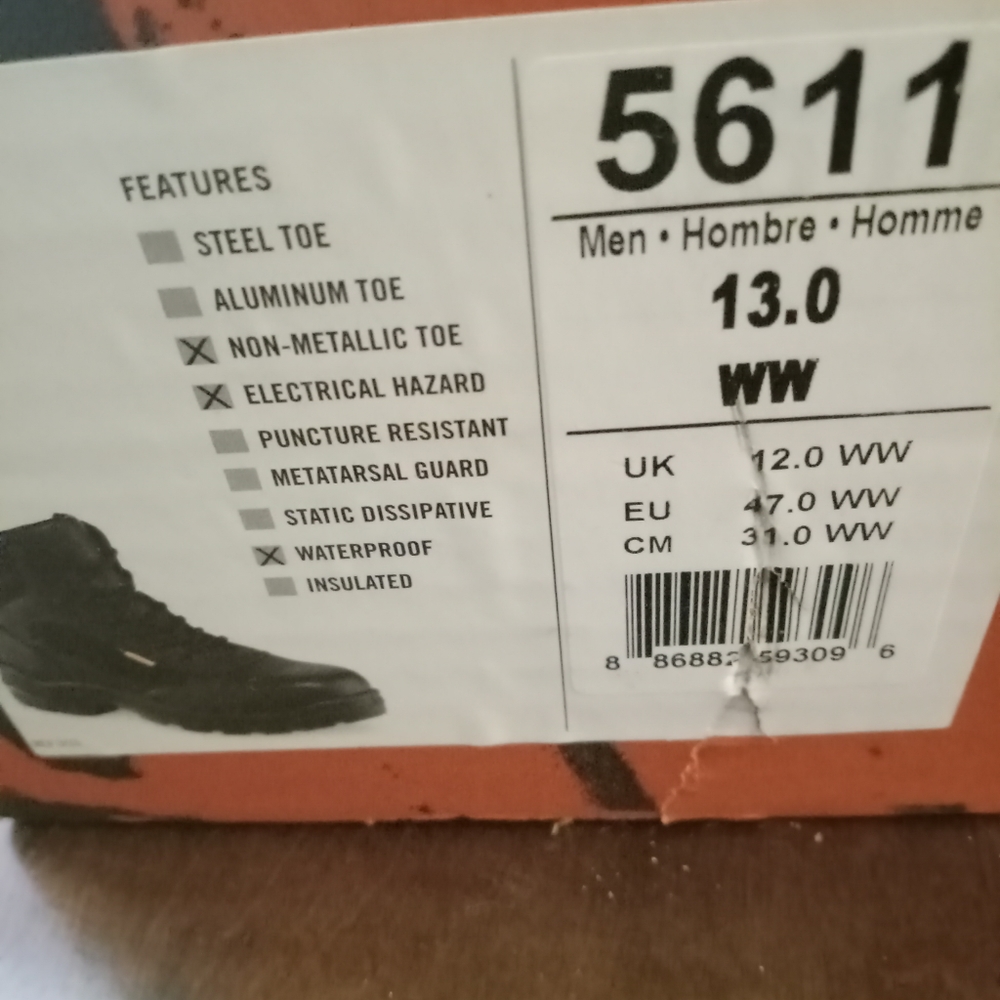 Steel toe Worx by Red Wing Boots